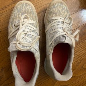 New Balance Athletic Baseball Cleats - White and Gray